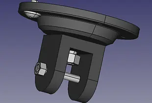 Projector ceiling mount