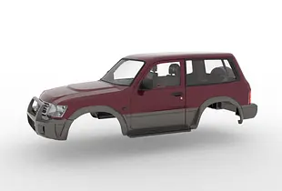 STL Patrol Y61 one piece body version