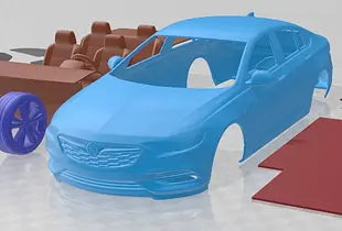 Holden Commodore ZB 2017 Printable Car 