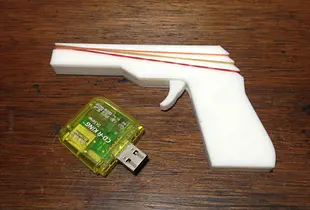 Mini Rubber Band Gun