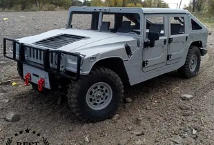 3D PRINTED RC CAR HUMMER H1 SLANTBACK BODY BY AN3DRC