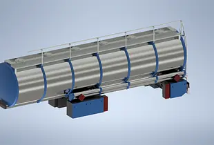 Tank Auflieger, Tanker, LKW, Truck 1/14 1/16