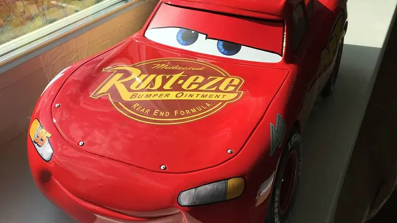 Lightning Mcqueen 1/8 scale body