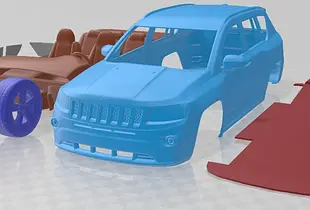 Jeep Compass 2011 Printable Car 