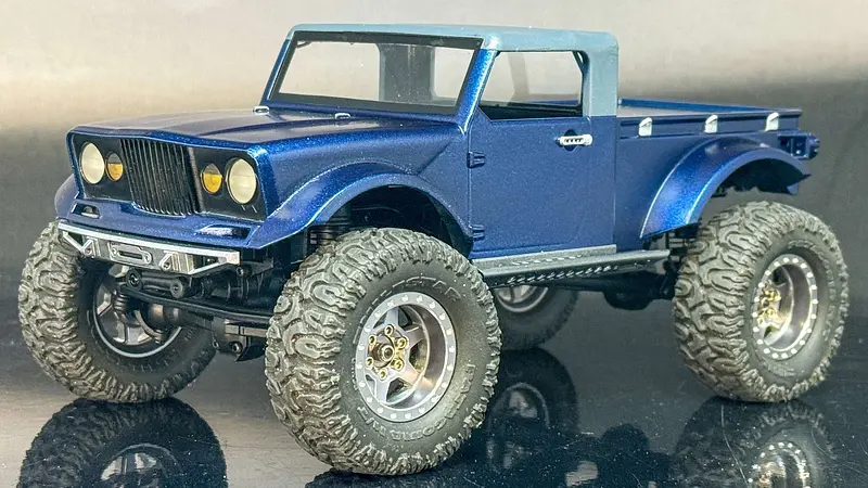 SCX24 NUKIZER Easter Jeep Safari jeep concept (round fenders)