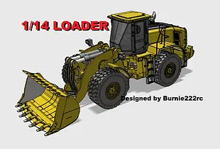 1/14 Kitten 980 - Wheeled Loader