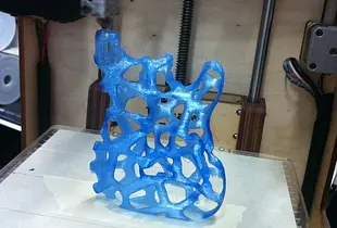 Stratocaster guitar voronoi style!