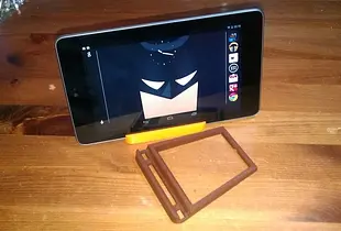 Stand for small tablets or large phones