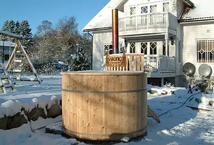Vikingstampen - Siberian Larch hottub