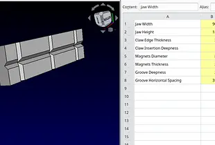 Parametric Vice Claw
