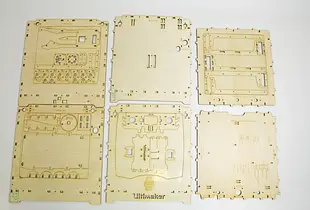 Ultimaker laser cut drawings