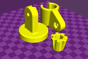 Adjustable Shower Head Holder