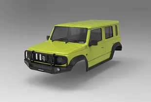 RC car body Suzuki Jimny 5 doors 313mm wheelbase
