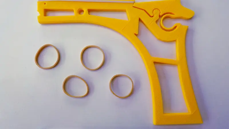 Pistolet à élastique - Rubber Band Gun