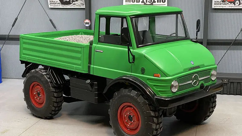 Detail Set for Tamiya CC-02 Unimog 406