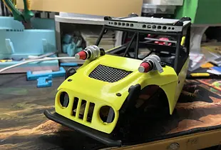 THE TURBOCHARGER OF H10 OPTIC，MULTI-COLOR 3D PRINTING