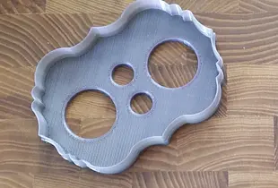 Cookie/sugar paste cutter vintage label