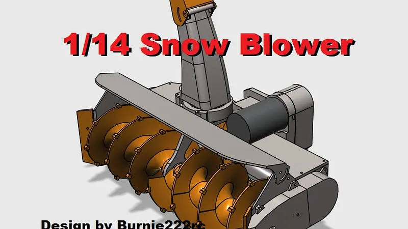 1/14 SBB280 - Snowblower