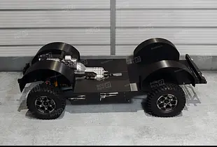 1/10 Inner Fenders for RCRun LC80 (RUN-80)