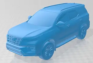 Toyota Fortuner TRD 2021 Printable Car 