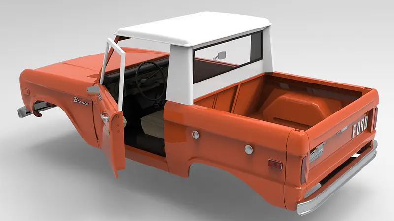 Ford Bronco STL 3D print files for RC