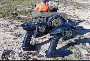 Custom Transmitter Wheel For Jeep Willys 1/6 1941 MB Scaler - RocHobby