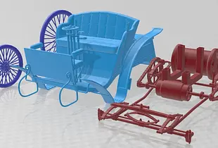 Benz Velo 1894 Printable Car 