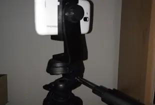 Modelo FreeCad de adaptador de móvil a trípode