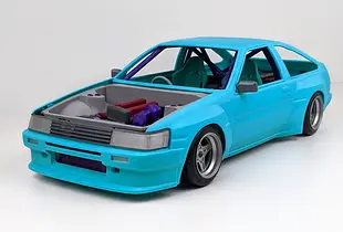 1:10 RC AE86 Drift Car