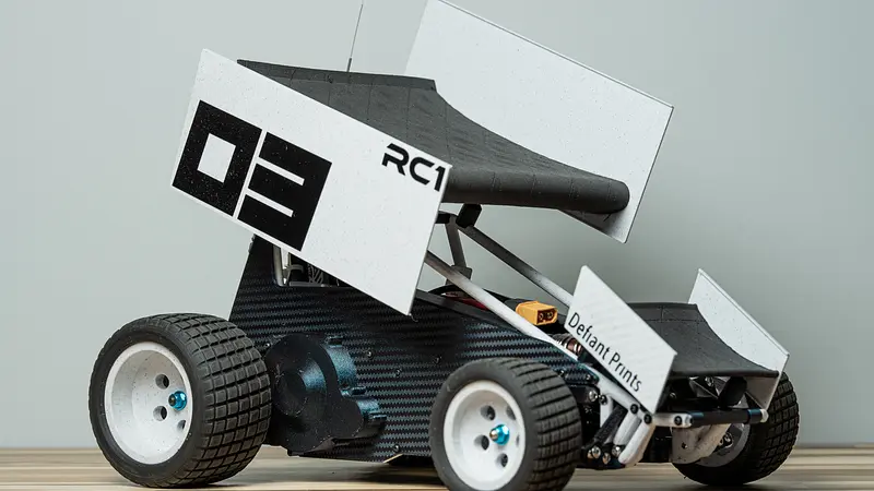 Defiant Prints - Outlaw - 1:10 RC Sprint Car