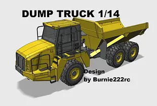 1/14 Komando 300 - Articulating Dump Truck