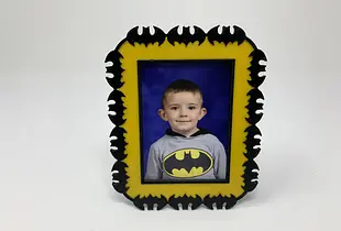 "Batman" Themed Picture Frame