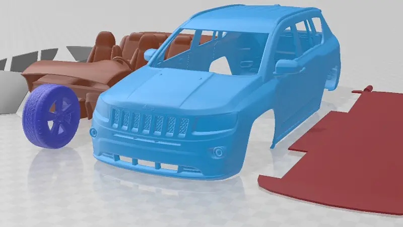 Jeep Compass 2011 Printable Car 