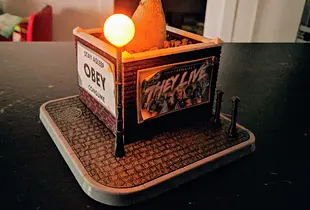 Brickwall Diorama Planter