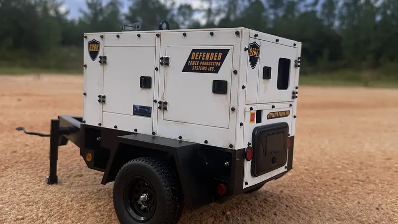 1/10 Scale G20/G18 Generator trailer USB charger