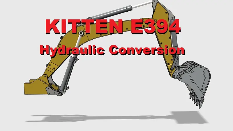 1/14 Kitten E394 - Hydraulic Conversion