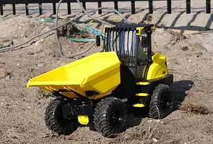 3D Printed RC MULTIDIRECTIONAL DUMPER in 1/8.5 scale by AN3DRC