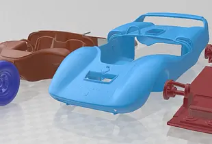 De Tomaso P70 2025 Printable Car 