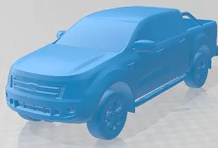 Ford Ranger T6 2011 Printable Car 