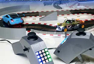 MyDigitalSlot Basic Controller. DIY Arduino based Radio Controller for your 1/32 Digital Slot cars