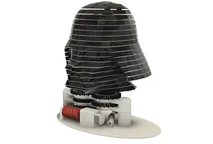 Darth 2:  a 3D Printed Animated Darth Vader Helmet.