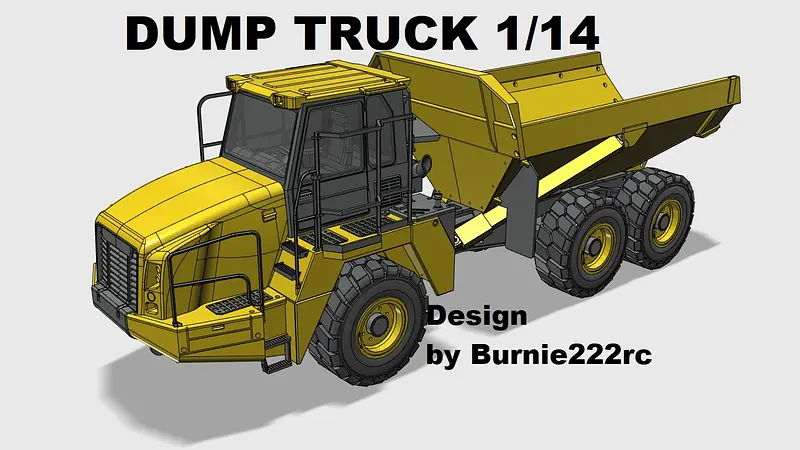 1/14 Komando 300 - Articulating Dump Truck