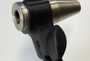 Microphone clamp 1" mit thread M10 / 3/8"