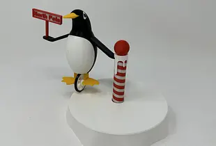Penguin At The Pole.