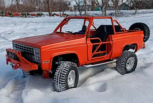3D Printed RC Car Chevrolet K5 Blazer Baja Edition by AN3DRC