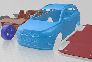 Chevrolet Captiva 2012 Printable Car 