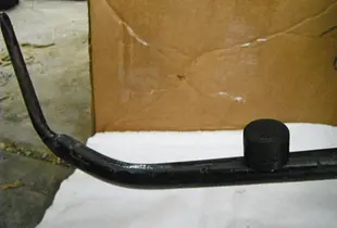 Morotcycle Prop Stand Bumper