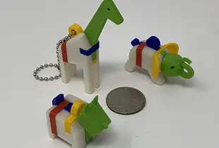 A Trio of "Keychain Puzzles".