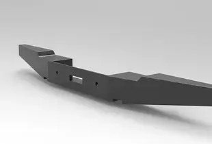 Front bumper Lada Niva