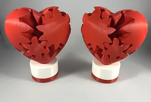 Geared Heart Version 2